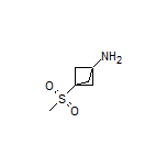 1-Amino-3-(methylsulfonyl)bicyclo[1.1.1]pentane