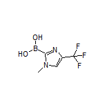 1-Methyl-4-(trifluoromethyl)imidazole-2-boronic Acid