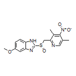 2-[[(3,5-Dimethyl-4-nitro-2-pyridyl)methyl]sulfinyl]-5-methoxybenzimidazole