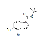1-Boc-4-bromo-5-methoxy-7-methylindole