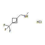 N-Methyl-1-[3-(trifluoromethyl)bicyclo[1.1.1]pentan-1-yl]methanamine Hydrochloride
