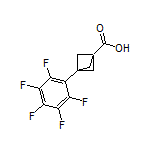 3-(Perfluorophenyl)bicyclo[1.1.1]pentane-1-carboxylic Acid