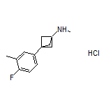 3-(4-Fluoro-3-methylphenyl)-N-methylbicyclo[1.1.1]pentan-1-amine Hydrochloride