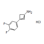 3-(3,4-Difluorophenyl)bicyclo[1.1.1]pentan-1-amine Hydrochloride