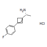 (R)-1-[3-(4-Fluorophenyl)bicyclo[1.1.1]pentan-1-yl]ethanamine Hydrochloride