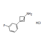 3-(3-Fluorophenyl)bicyclo[1.1.1]pentan-1-amine Hydrochloride