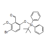 3-Bromo-6-[(tert-butyldiphenylsilyl)oxy]-2-methoxybenzaldehyde