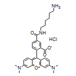 5-[(6-Aminohexyl)carbamoyl]-2-[3,6-bis(dimethylamino)xanthylium-9-yl]benzoate Hydrochloride