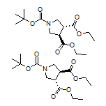 3,4-Diethyl trans-1-Boc-pyrrolidine-3,4-dicarboxylate