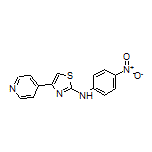 N-(4-Nitrophenyl)-4-(4-pyridyl)thiazol-2-amine