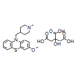 3-Methoxy-10-[(1-methyl-4-piperidyl)methyl]-10H-phenothiazine 2-Hydroxypropane-1,2,3-tricarboxylate