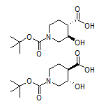 trans-1-Boc-3-hydroxypiperidine-4-carboxylic Acid