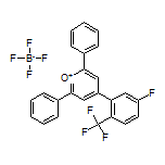 4-[5-Fluoro-2-(trifluoromethyl)phenyl]-2,6-diphenylpyrylium Tetrafluoroborate
