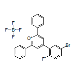 4-(5-Bromo-2-fluorophenyl)-2,6-diphenylpyrylium Tetrafluoroborate