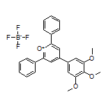 2,6-Diphenyl-4-(3,4,5-trimethoxyphenyl)pyrylium Tetrafluoroborate