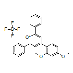 4-(2,4-Dimethoxyphenyl)-2,6-diphenylpyrylium Tetrafluoroborate