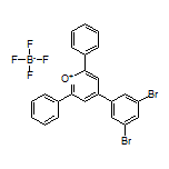 4-(3,5-Dibromophenyl)-2,6-diphenylpyrylium Tetrafluoroborate
