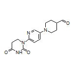 1-[6-(2,4-Dioxotetrahydropyrimidin-1(2H)-yl)-3-pyridyl]piperidine-4-carbaldehyde