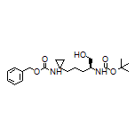 (S)-2-(Boc-amino)-5-[1-(Cbz-amino)cyclopropyl]-1-pentanol