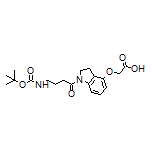 2-[[1-[4-(Boc-amino)butanoyl]indolin-4-yl]oxy]acetic Acid