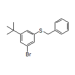 Benzyl[3-bromo-5-(tert-butyl)phenyl]sulfane