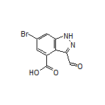 6-Bromo-3-formyl-1H-indazole-4-carboxylic Acid