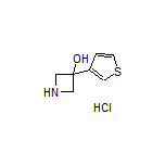 3-(3-Thienyl)azetidin-3-ol Hydrochloride