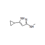 5-Cyclopropyl-N-methyl-1H-pyrazol-3-amine