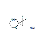 1,1-Difluoro-4-oxa-7-azaspiro[2.5]octane Hydrochloride