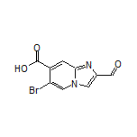 6-Bromo-2-formylimidazo[1,2-a]pyridine-7-carboxylic Acid