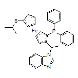 (R)-2-(Isopropylthio)benzo[d]imidazole-1-[(R)-2-(diphenylphosphino)ferrocenyl]ethylamine