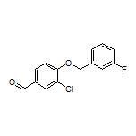 3-Chloro-4-[(3-fluorobenzyl)oxy]benzaldehyde
