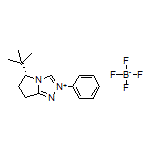 (R)-5-(tert-Butyl)-2-phenyl-6,7-dihydro-5H-pyrrolo[2,1-c][1,2,4]triazol-2-ium Tetrafluoroborate