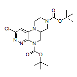 5,8-Di-Boc-2-chloro-6,6a,7,8,9,10-hexahydro-5H-pyrazino[1’,2’:4,5]pyrazino[2,3-c]pyridazine