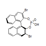 (11bS)-2,6-Dibromo-4-hydroxydinaphtho[2,1-d:1’,2’-f][1,3,2]dioxaphosphepine 4-Oxide