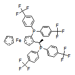 (R)-1-[(Sp)-2-[Bis[4-(trifluoromethyl)phenyl]phosphino]ferrocenyl]ethylbis[4-(trifluoromethyl)phenyl]phosphine