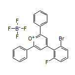 4-(2-Bromo-6-fluorophenyl)-2,6-diphenylpyrylium Tetrafluoroborate