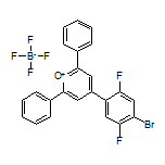 4-(4-Bromo-2,5-difluorophenyl)-2,6-diphenylpyrylium Tetrafluoroborate