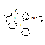 (2S)-1-[(4S)-4-(tert-Butyl)-4,5-dihydro-2-oxazolyl]-2-(diphenylphosphino)ferrocene