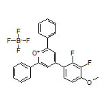 4-(2,3-Difluoro-4-methoxyphenyl)-2,6-diphenylpyrylium Tetrafluoroborate