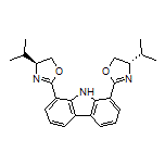 1,8-Bis[(S)-4-isopropyl-4,5-dihydrooxazol-2-yl]-9H-carbazole