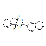 (3aR,8aS)-2-(2-Quinolyl)-8,8a-dihydro-3aH-indeno[1,2-d]oxazole