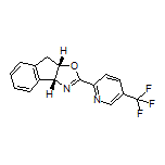 (3aR,8aS)-2-[5-(Trifluoromethyl)-2-pyridyl]-8,8a-dihydro-3aH-indeno[1,2-d]oxazole