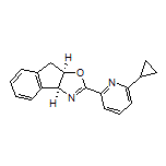 (3aS,8aR)-2-(6-Cyclopropyl-2-pyridyl)-8,8a-dihydro-3aH-indeno[1,2-d]oxazole