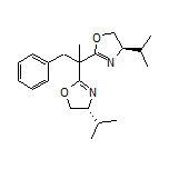 (4R,4’R)-2,2’-(1-Phenylpropane-2,2-diyl)bis(4-isopropyl-4,5-dihydrooxazole)