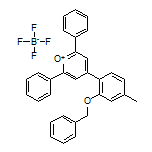 4-(2-(Benzyloxy)-4-methylphenyl)-2,6-diphenylpyrylium Tetrafluoroborate