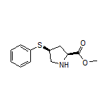 Methyl (2S,4S)-4-(Phenylthio)pyrrolidine-2-carboxylate