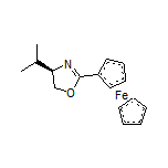 [(4R)-4,5-Dihydro-4-(1-methylethyl)-2-oxazolyl]ferrocene