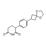 3-[4-(5,8-Dioxaspiro[3.4]octan-2-yl)phenyl]piperidine-2,6-dione