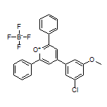 4-(3-Chloro-5-methoxyphenyl)-2,6-diphenylpyrylium Tetrafluoroborate